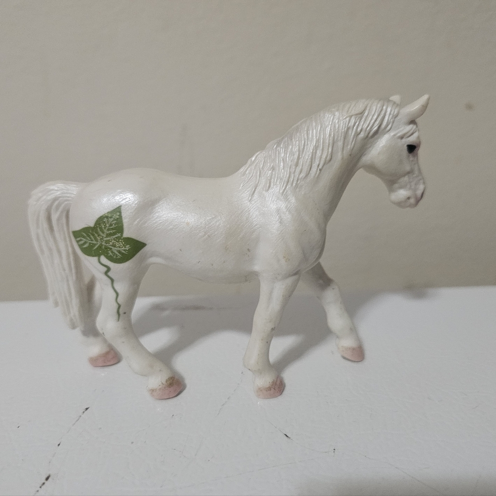 Schleich Fantasy Fairy Horse Green Leaf Glitter 2004